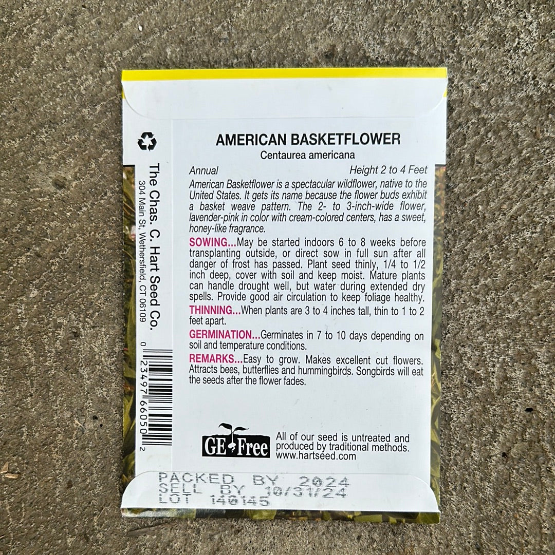American Basketflower