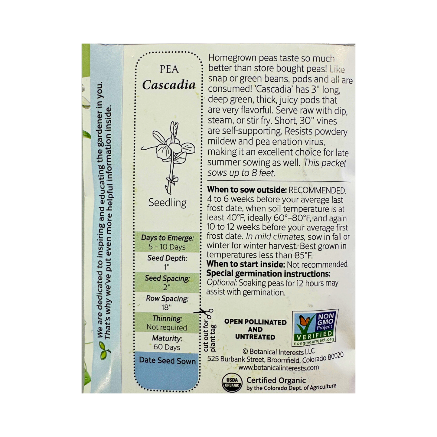 Pea Snap Cascadia Org