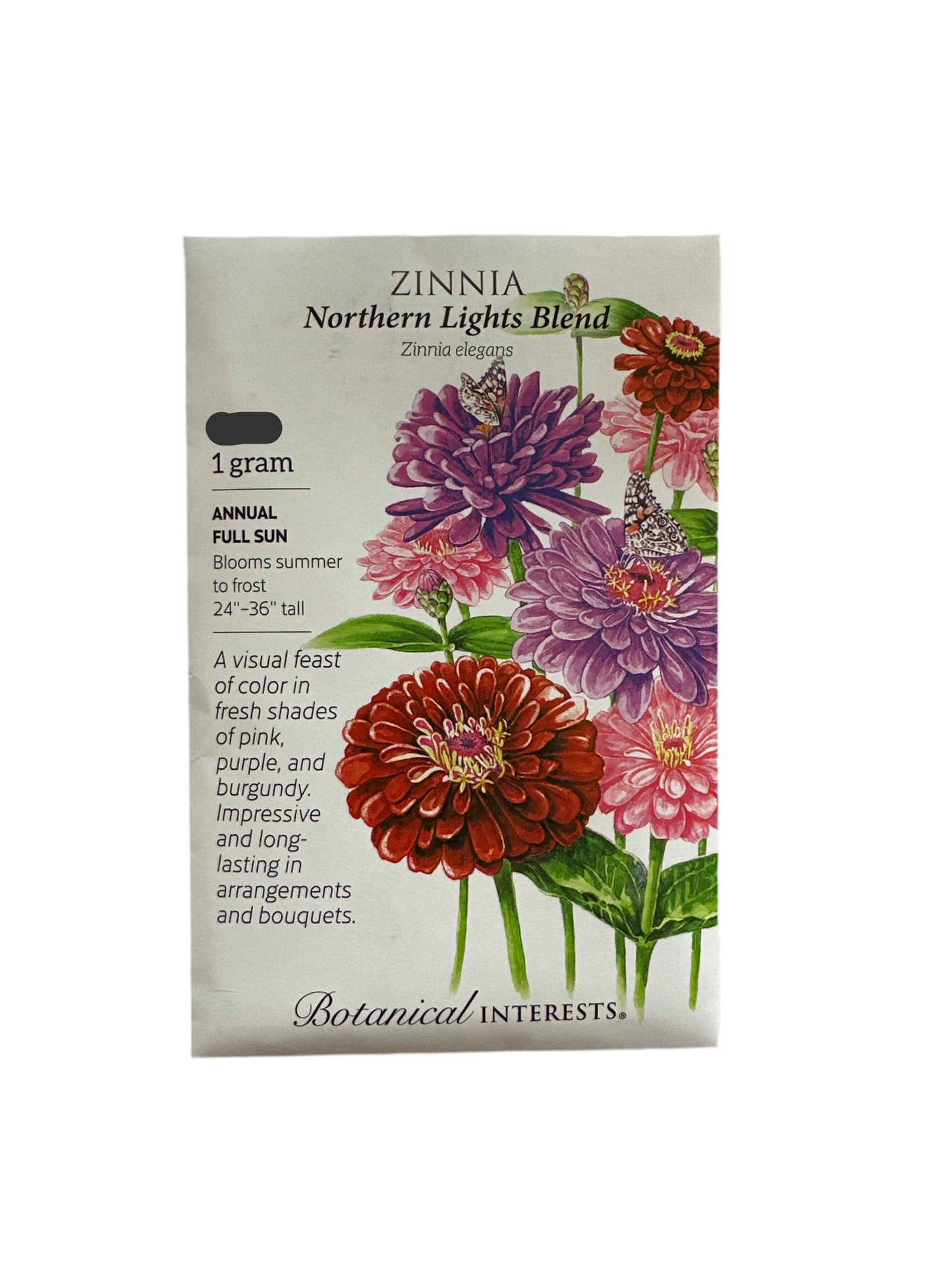 Zinnia Northern Lights Blend