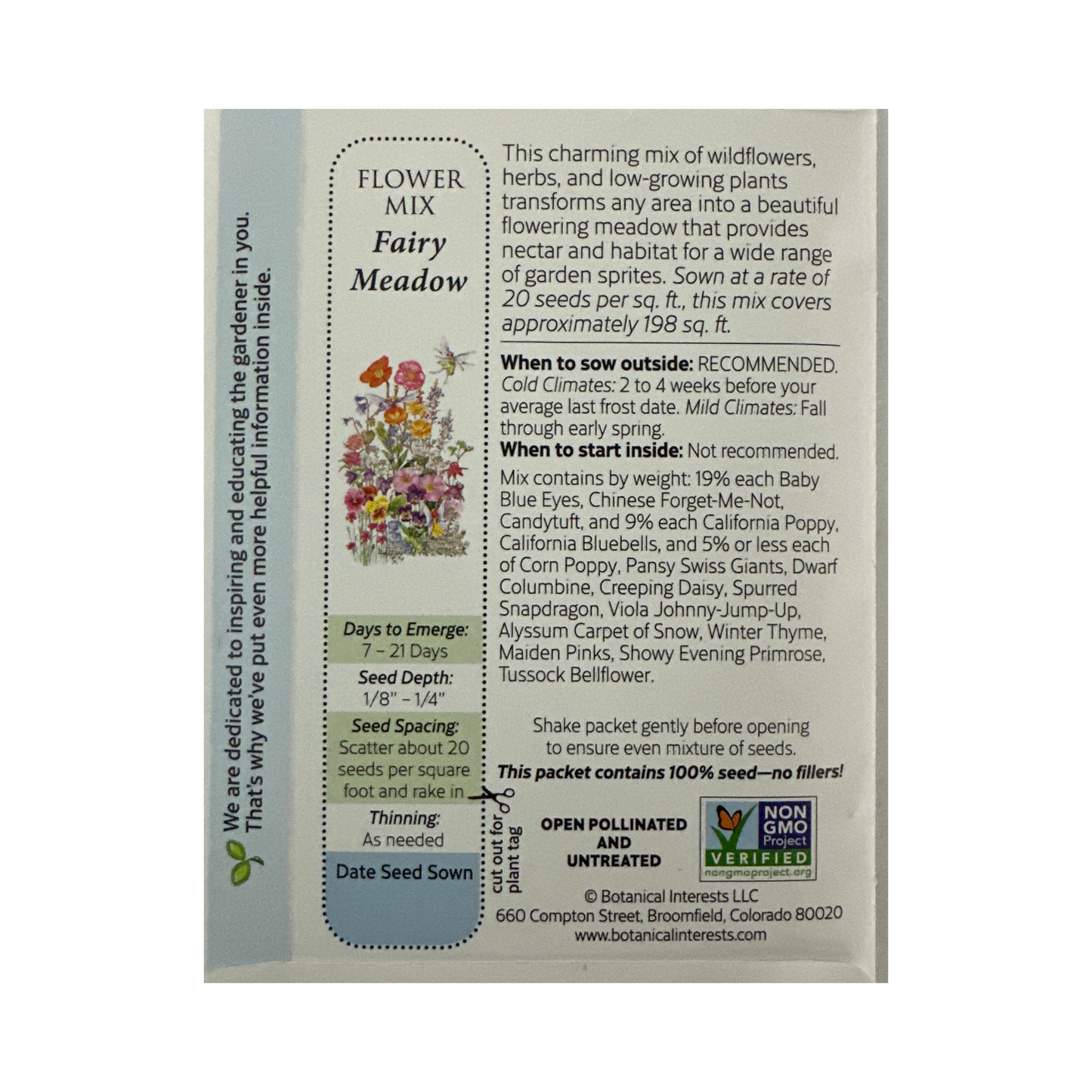 Flower Mix Fairy Meadow