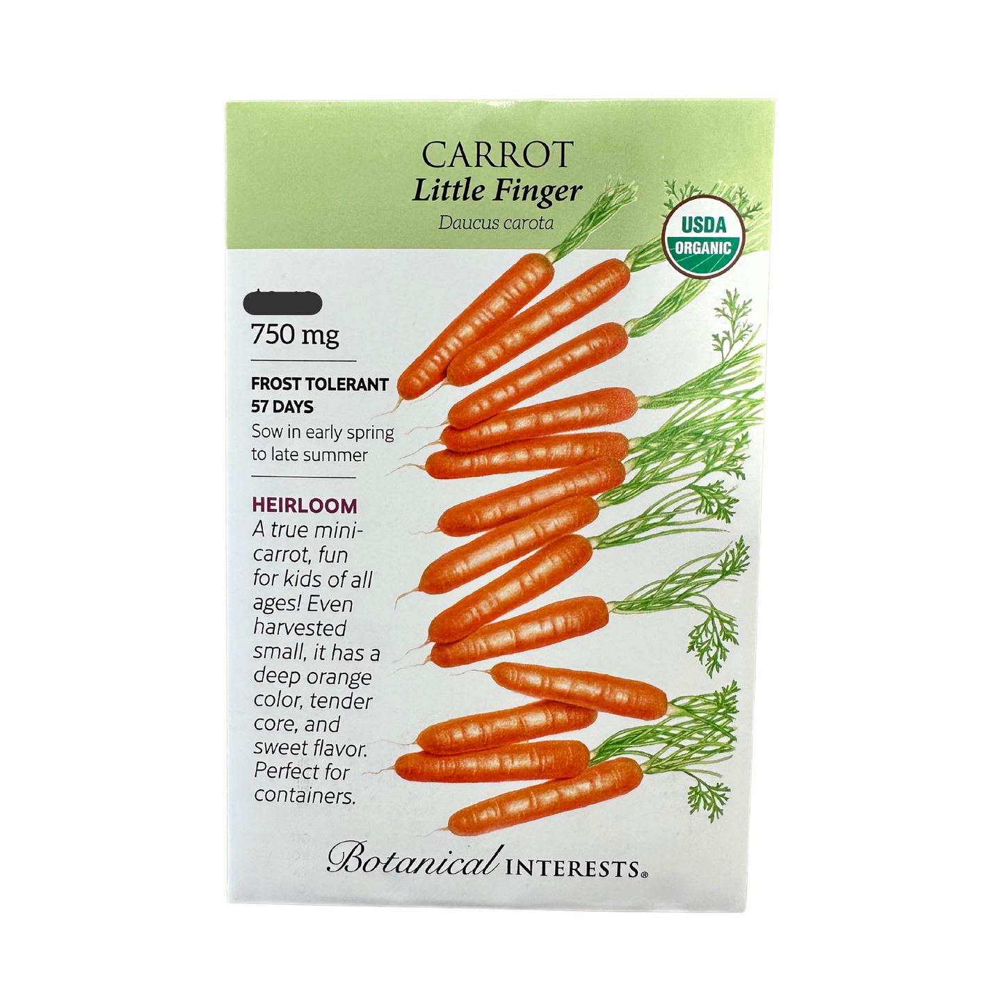 Carrot Little Finger Org