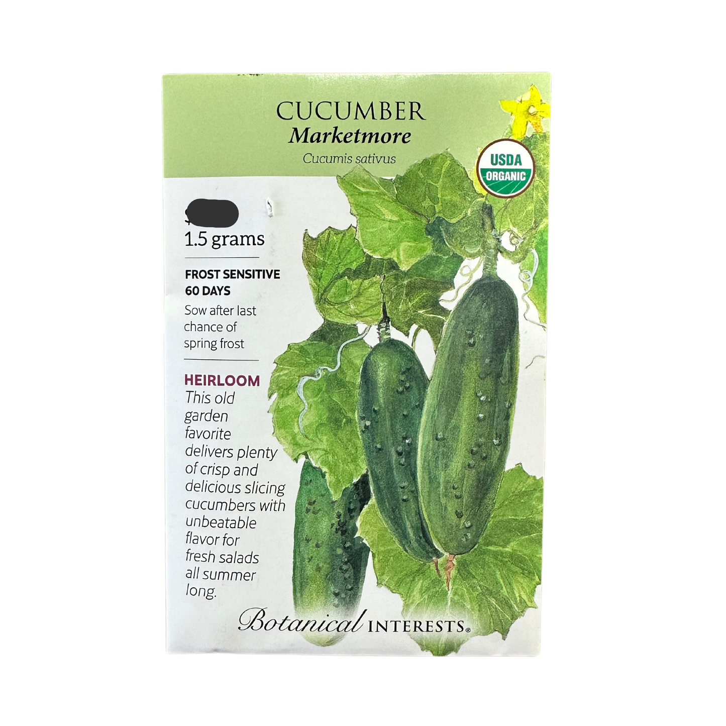 Cucumber Marketmore Org