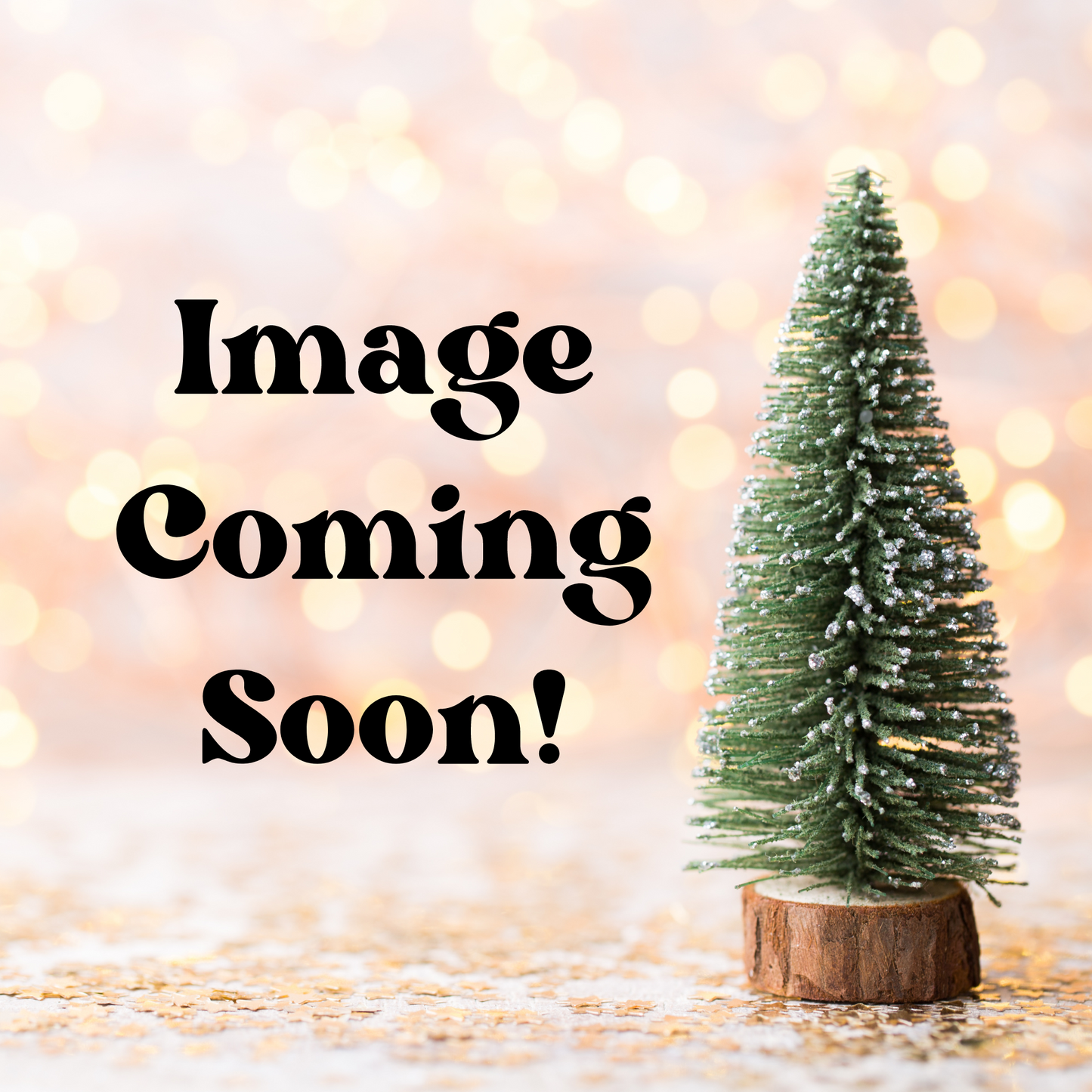 9'' Red Tin Empty (Xmas)