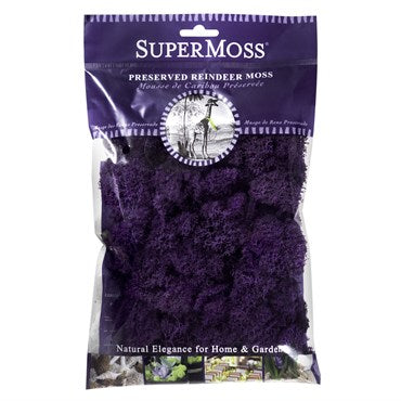SuperMoss 2oz Reindeer Moss Purple