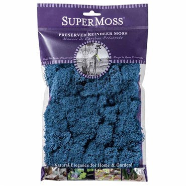 SuperMoss 2oz Reindeer Moss Royal Blue