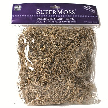 SuperMoss 80.75cu Bag PR Spanish Moss Natural