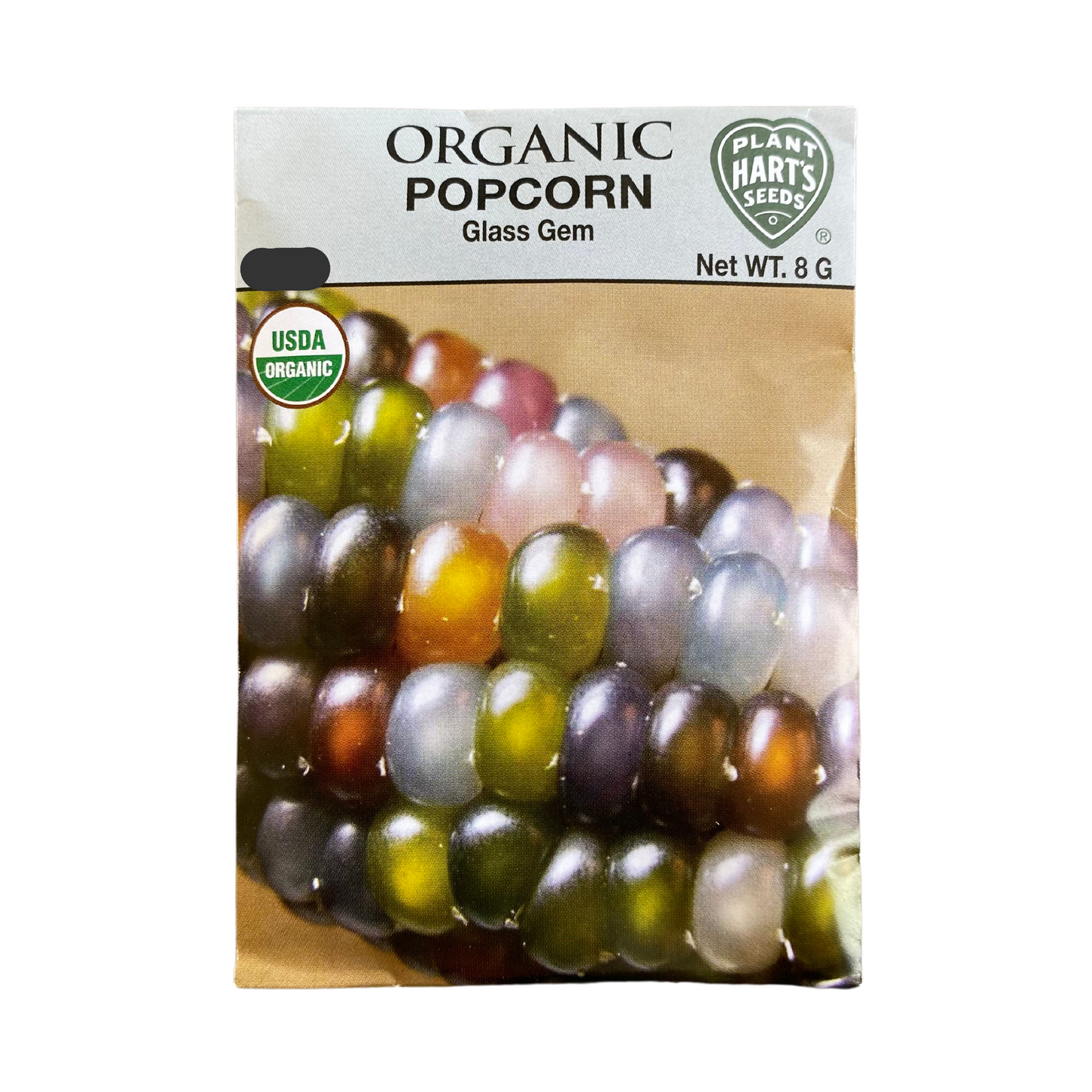 Organic Corn Glass Gems Ornamental/Popcorn