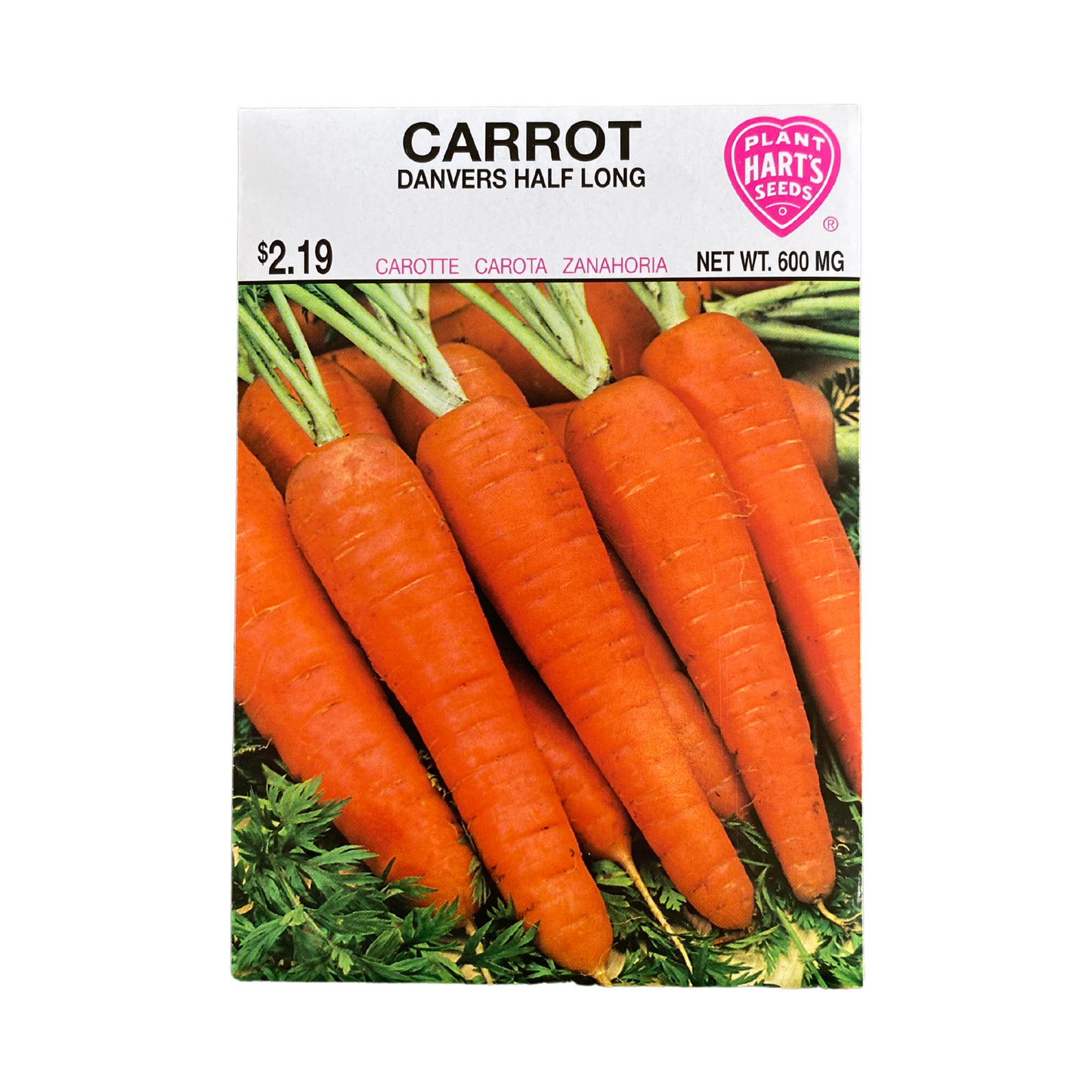 Carrot Danvers Half Long
