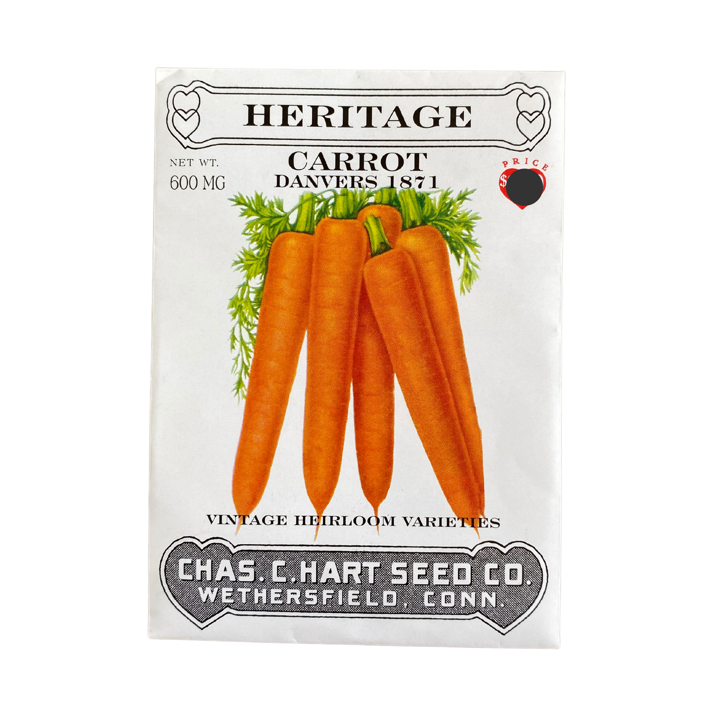 Heritage Carrot Danvers 1871