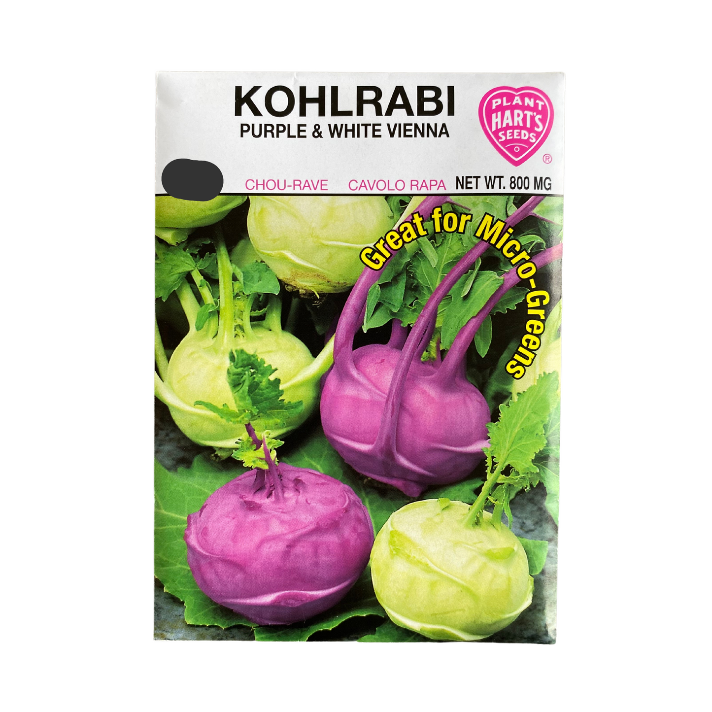 Kohl Rabi Mixed Purple & White