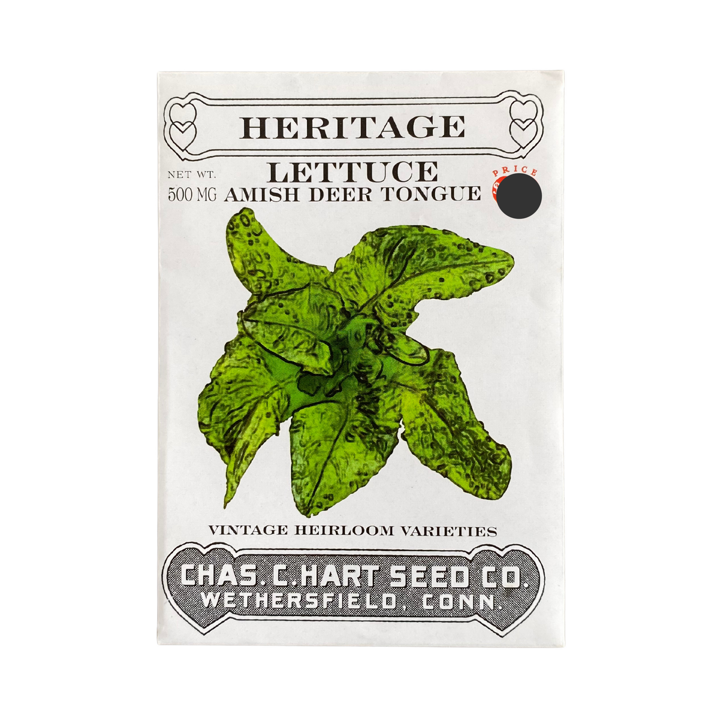Heritage Lettuce Amish Deer Tongue