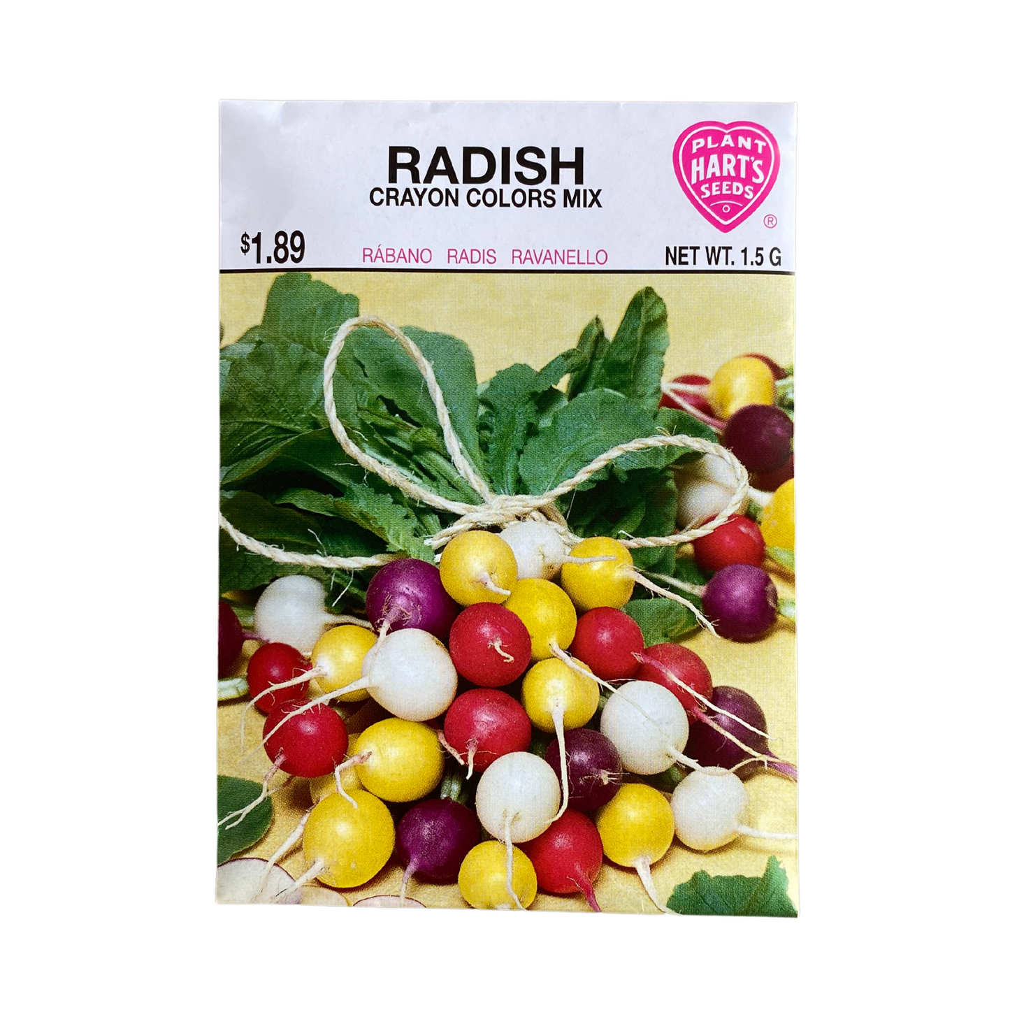 Radish Crayon Colors Mix