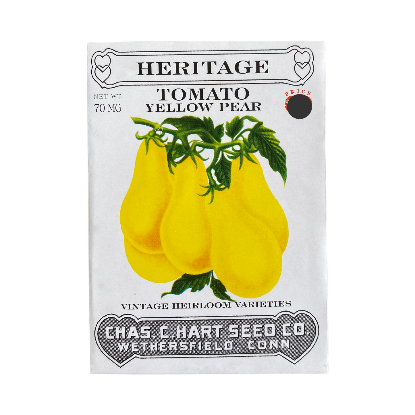 Heritage Tomato Yellow Pear (Cherry)