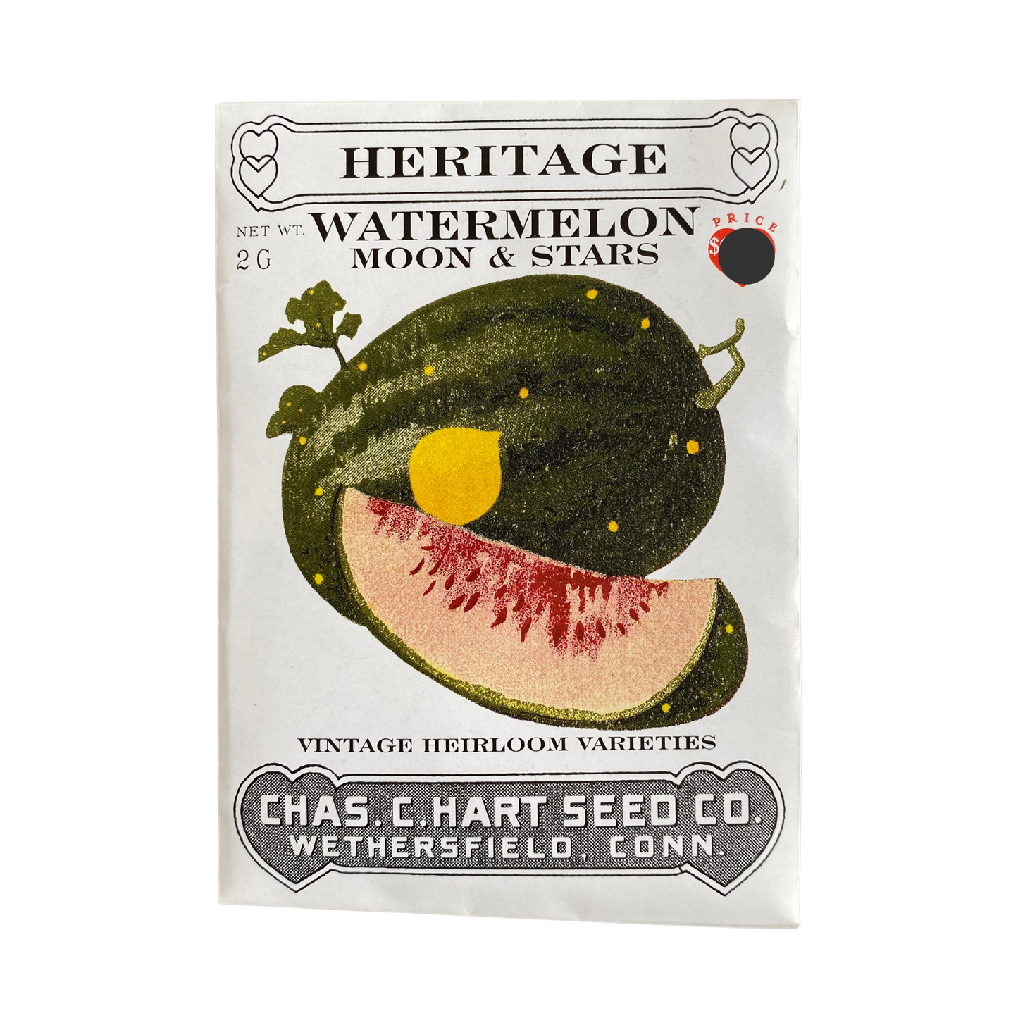 Heritage Watermelon Moon & Stars