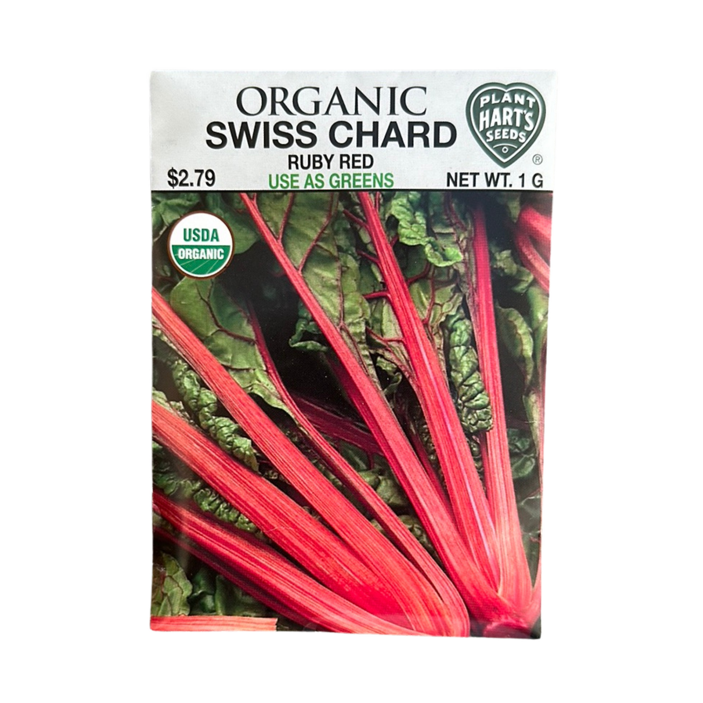 Organic Swiss Chard Ruby Red