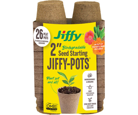 Jiffy Pot 2 1/4" Bonus Pk 26pc