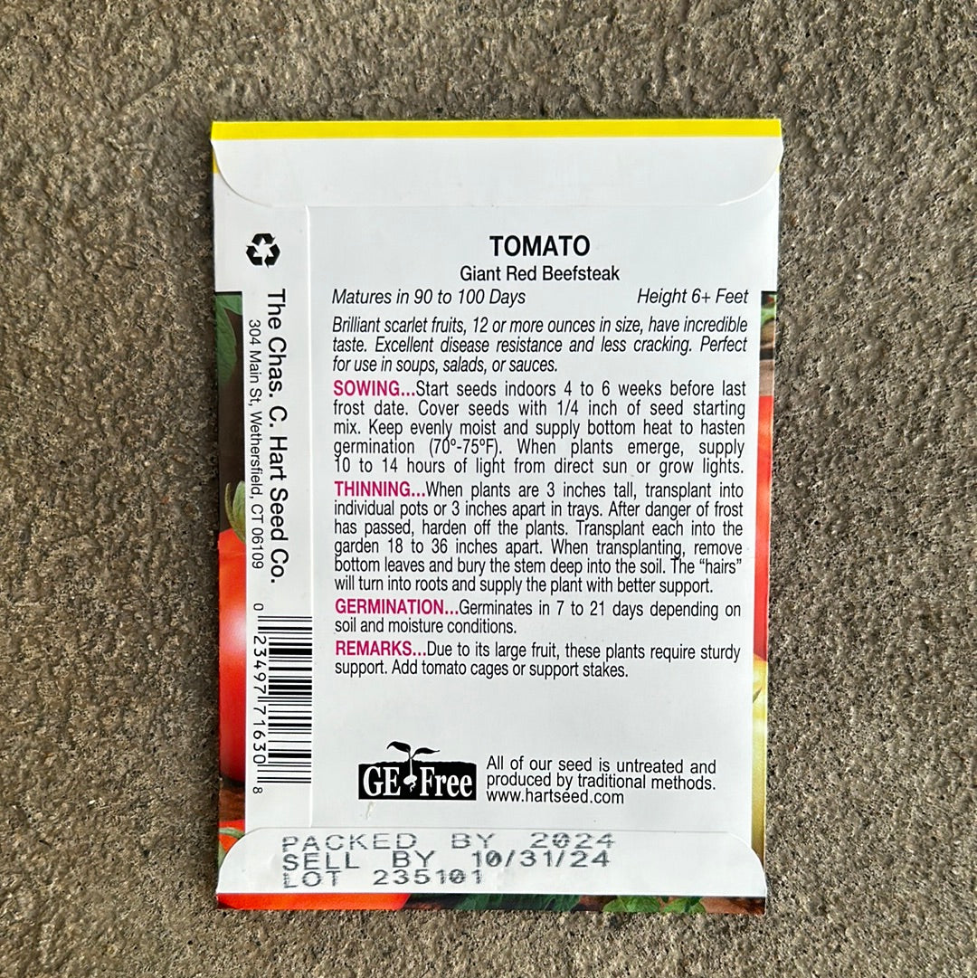 Tomato Giant Red Beefsteak