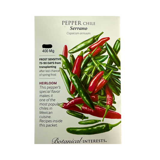 Pepper Chile Serrano