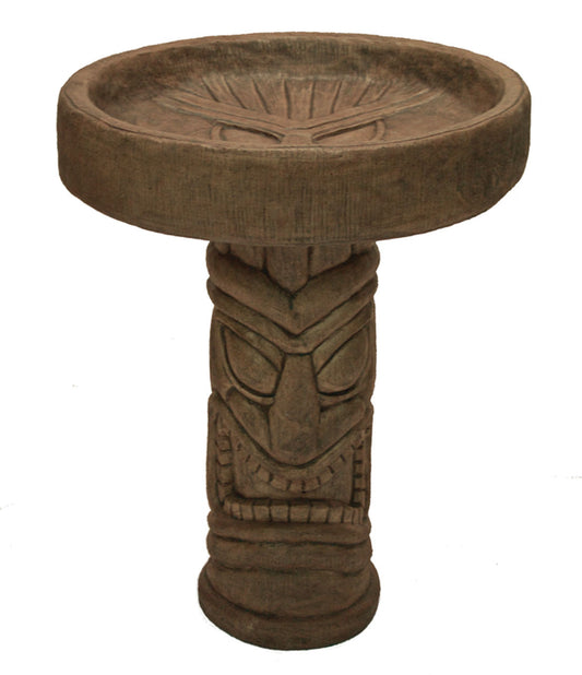 Medium Tiki Birdbath