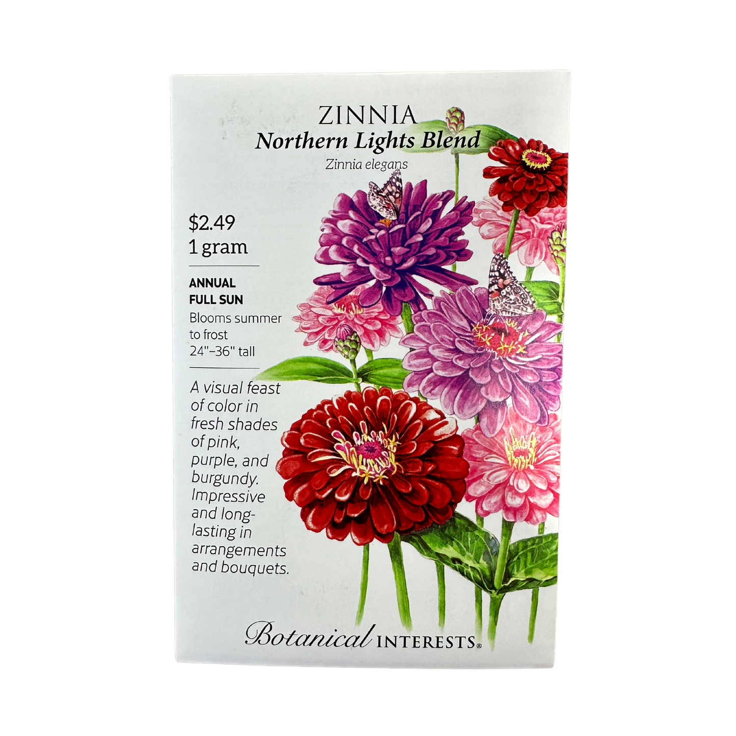 Zinnia Northern Lights Blend