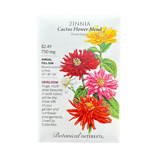 Zinnia Cactus Flower Blend