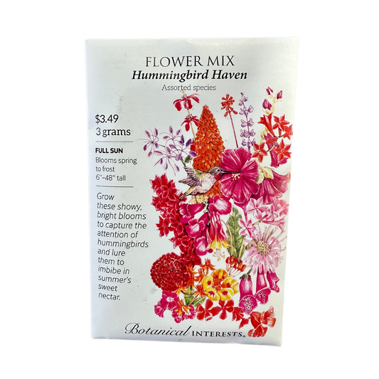 Flower Mix Hummingbird Haven
