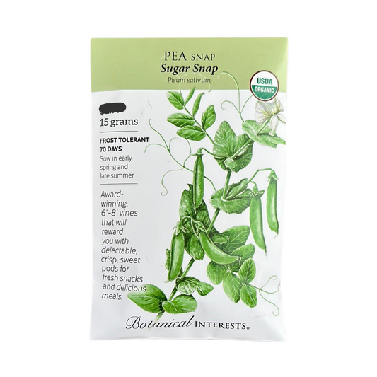 Pea Snap Sugar Snap Org