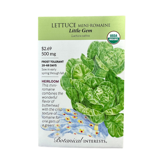 Lettuce Romaine Little Gem Org