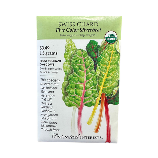 Swiss Chard Five Color Org