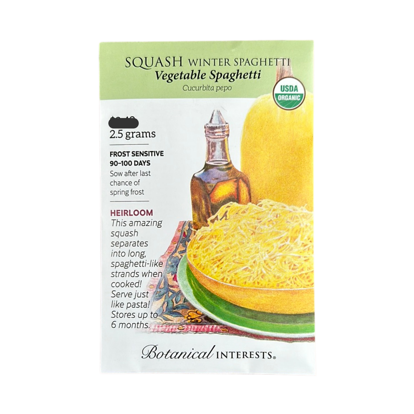 Squash Winter Veg Spaghetti Org