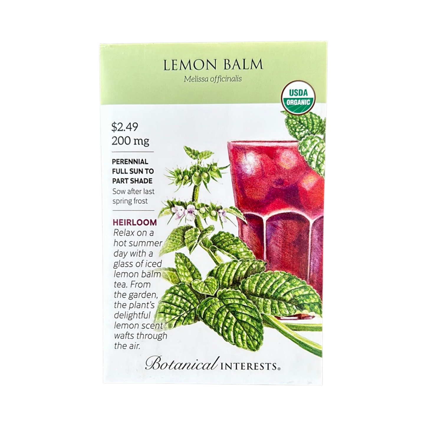 Lemon Balm Org