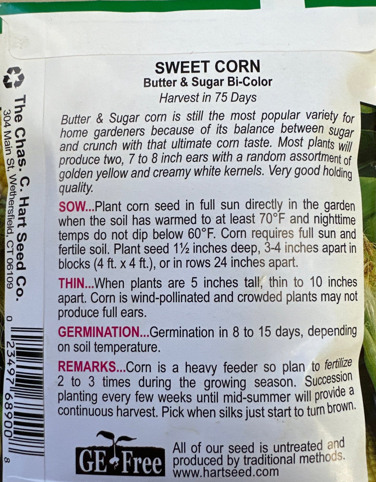 Corn Butter & Sugar Bicolor