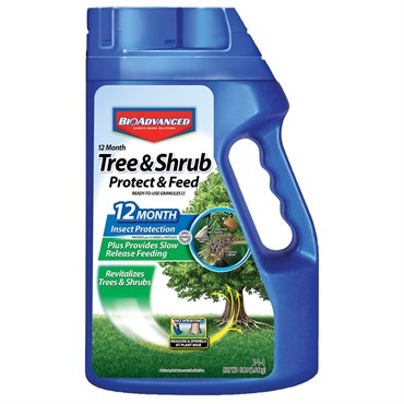 BioAdvanced 4# 12 Month Tree & Shrub Protect & Feed Granules