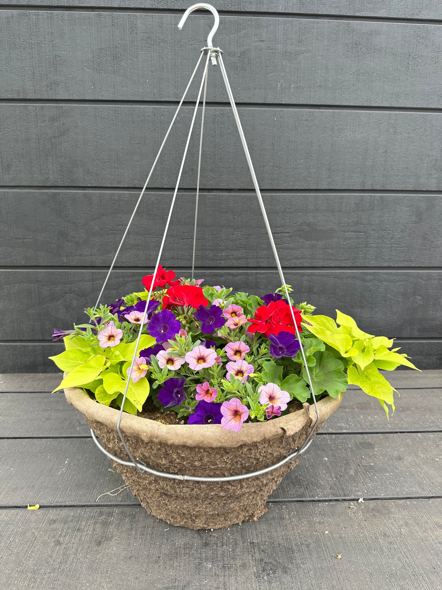 BASKET #11 - 16" HANGING BASKET