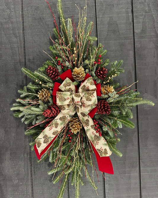 Half Grave Blanket - Pinecone (Xmas)