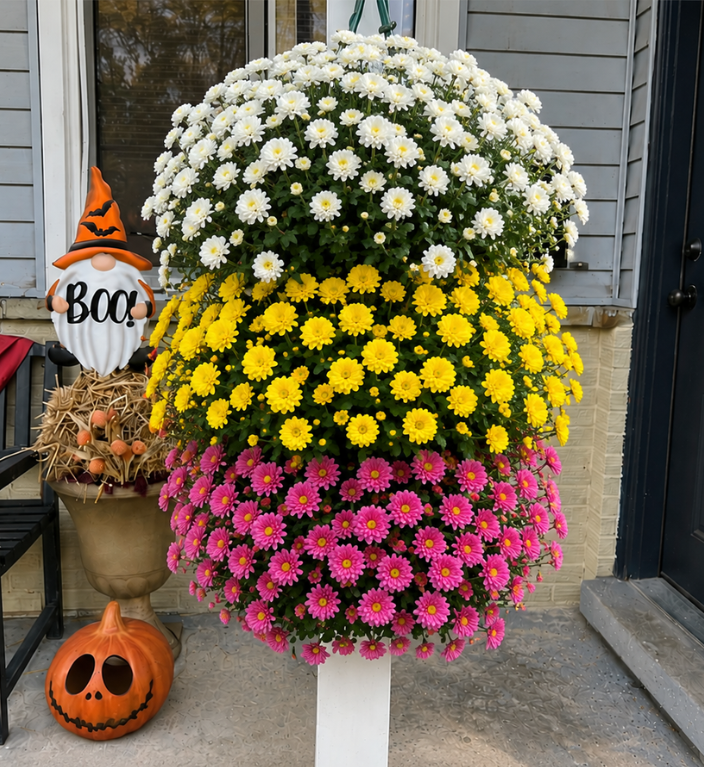 GARDEN MUMS COMBO GIGI LEMONADE - FLOWER BAG