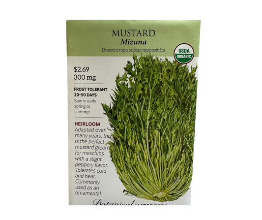 Mustard Mizuna