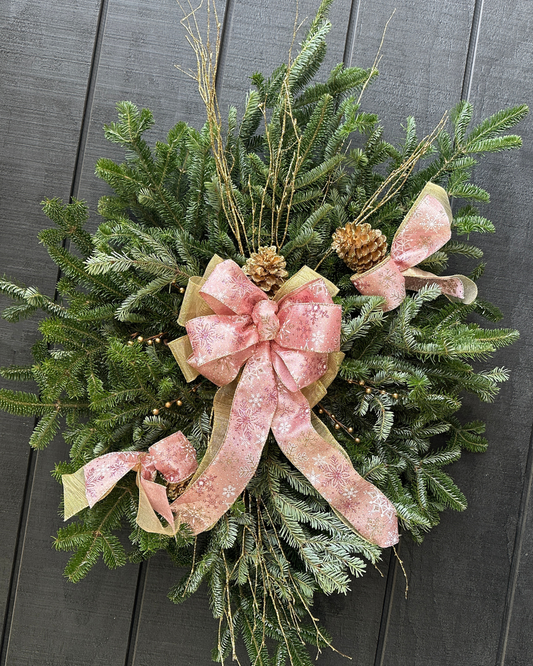 Half Grave Blanket - Pink (Xmas)