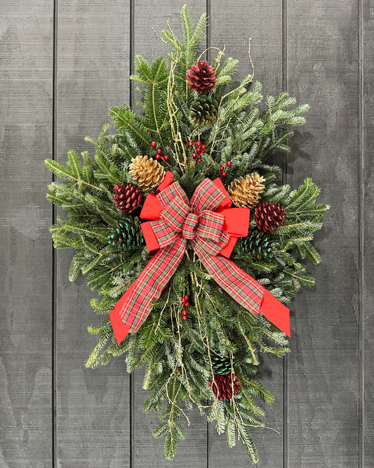 Half Grave Blanket - Christmas Plaid (Xmas)