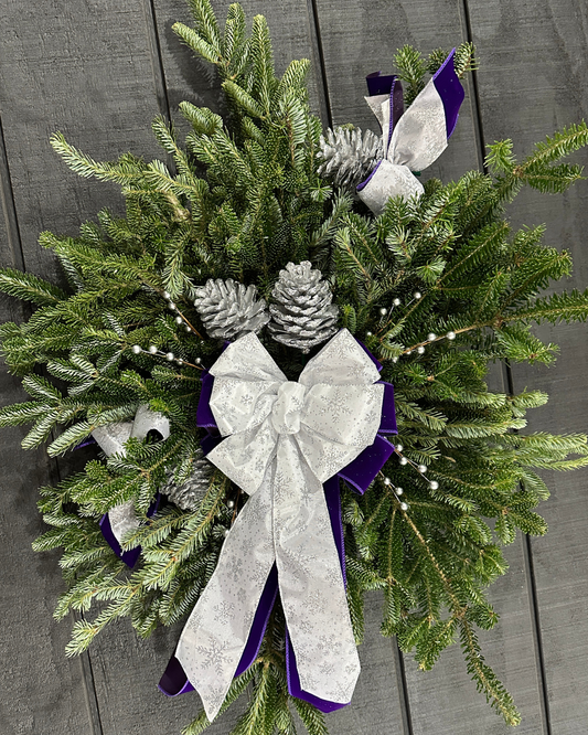 Half Grave Blanket - Purple (Xmas)