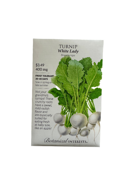 Turnip White Lady