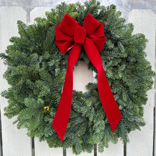 12'' Noble Fir Wreath (Xmas)