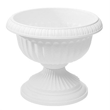 Novelty 18" Grecian Urn White