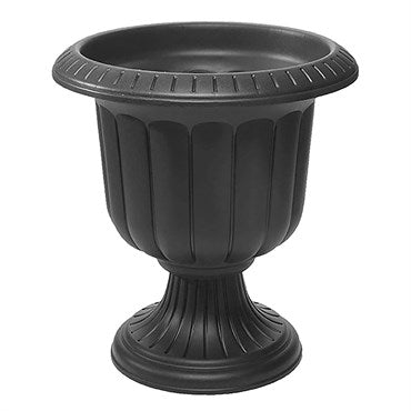 Novelty 19" Classic Urn Black