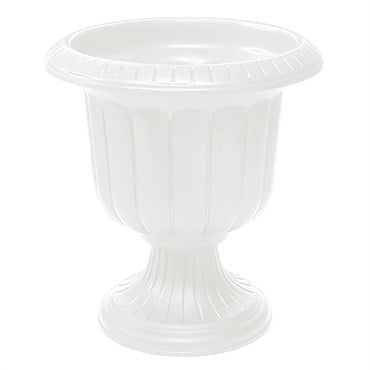 Novelty 19" Classic Urn White