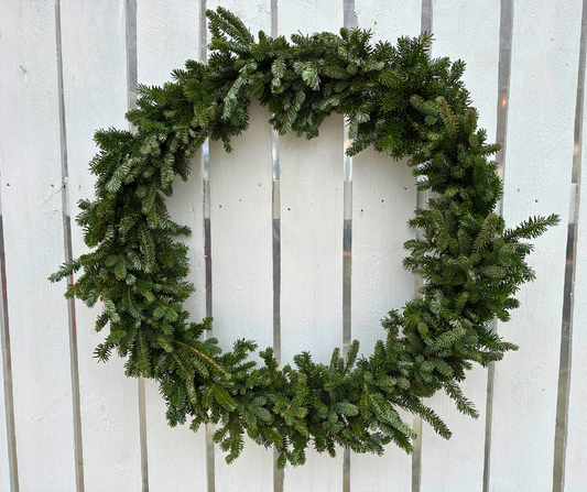 30'' Undecorated Fraser Fir Wreath (Xmas)
