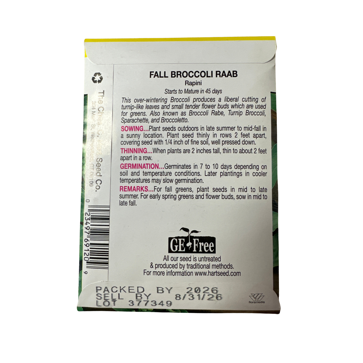 Broccoli Fall Raab