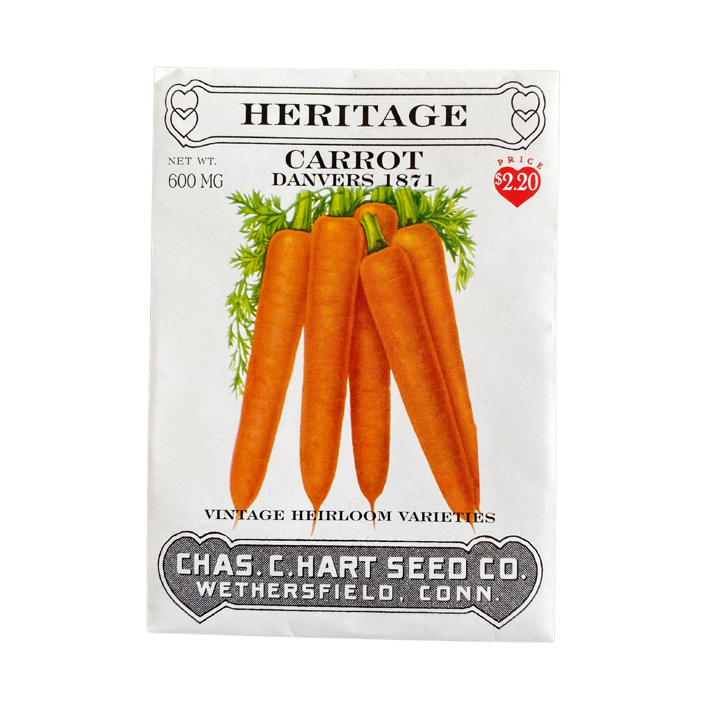Heritage Carrot Danvers 1871