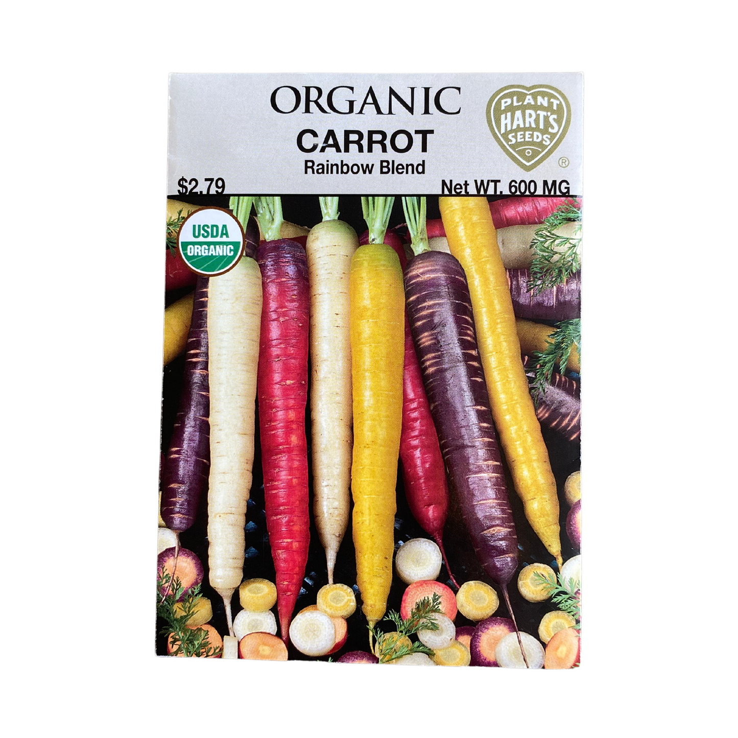 Organic Carrot Rainbow Mixed