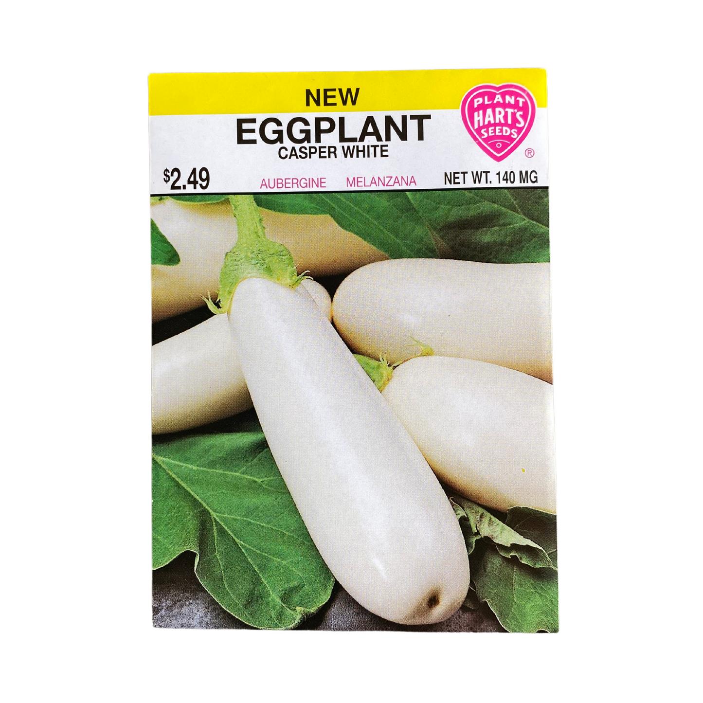 Eggplant White Casper